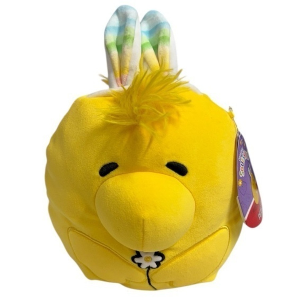 Kellytoy Squishmallows Peanuts Easter Bunny Woodstock New With Tag